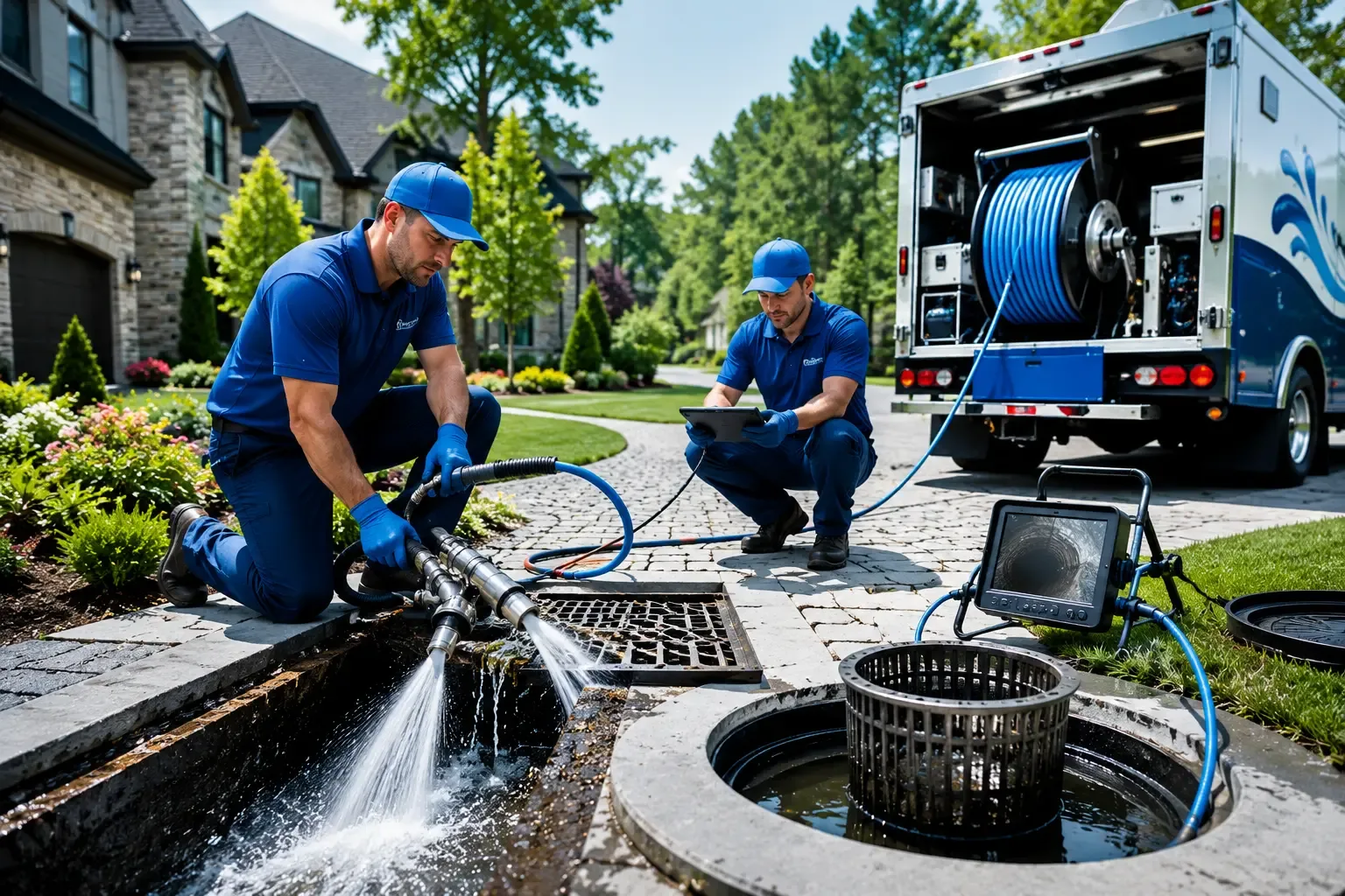 Local outdoor drain cleaning professionals in Grover, NC